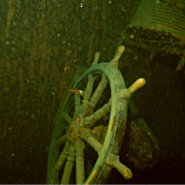 Kamloops Shipwreck Wheel