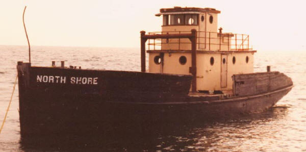 tug North Shore afloat - from Todd White